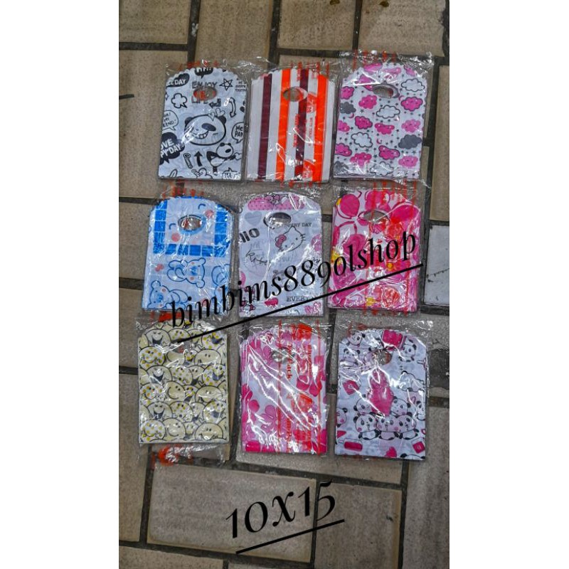 kantong motif mini uk 10x15