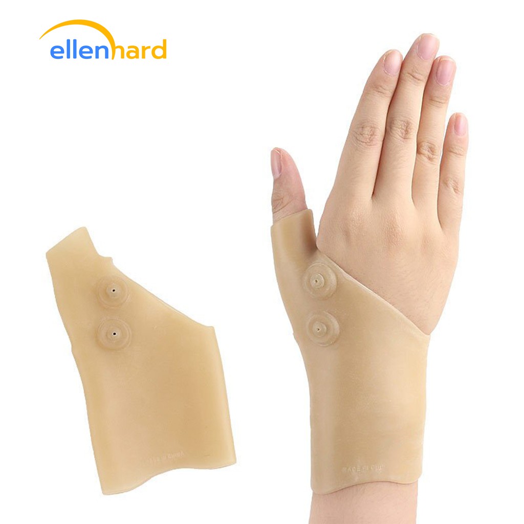 Sarung Tangan Silikon Alat Terapi Jari Tangan Sendi Magnetik Tenosynovitis Pain Relief