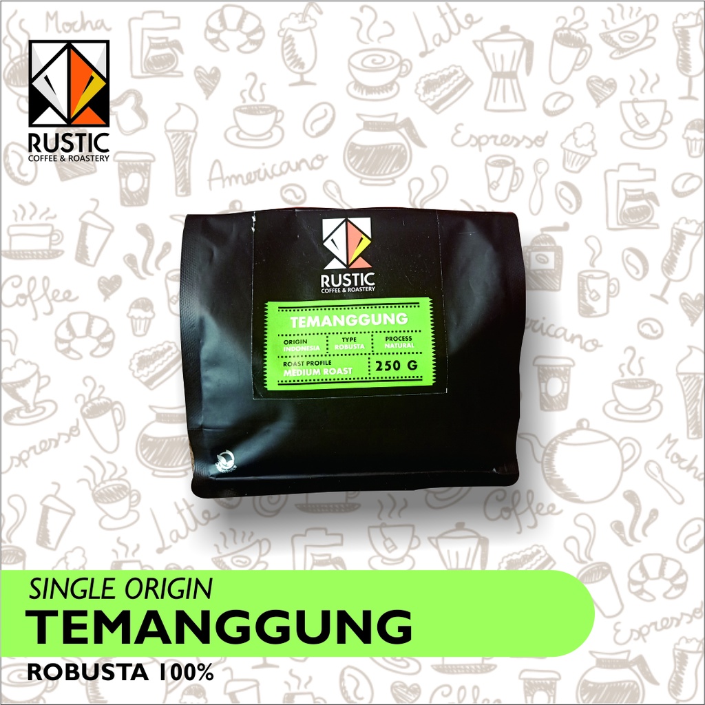 

Rustic Kopi Robusta Temanggung 250 gram