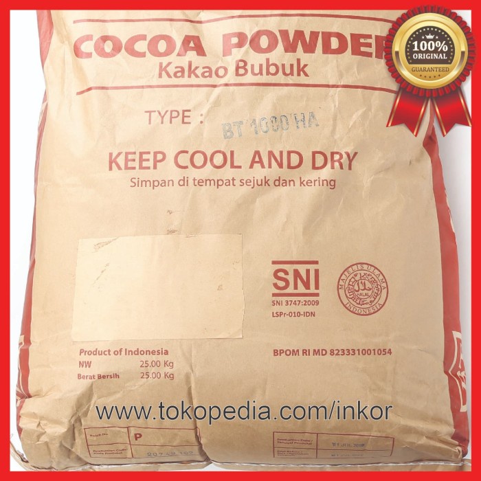 

Siap Kirim Coklat Bubuk Btcocoa Cocoa Powder Kakao Bubuk Bt1000Ha 1Kg