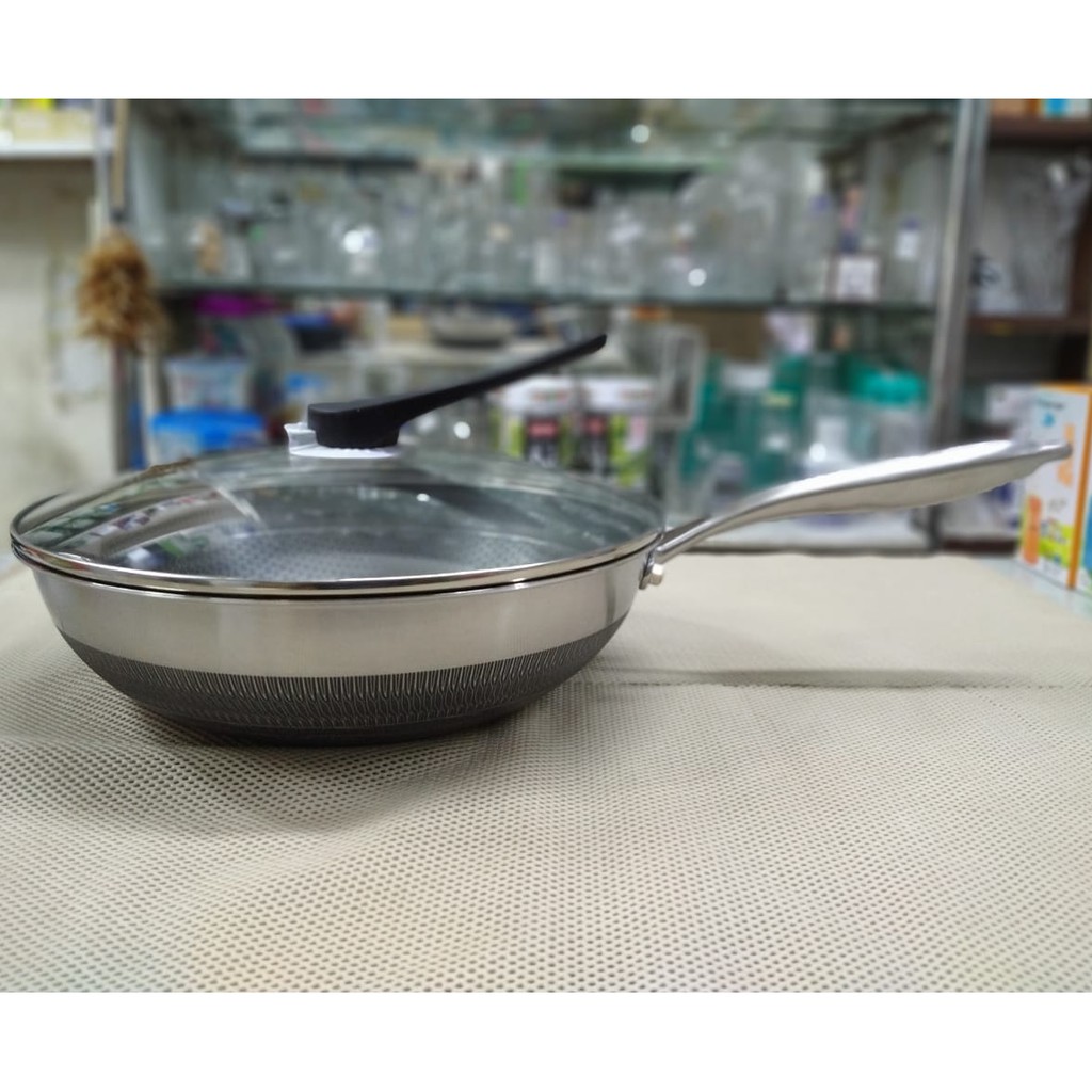 UAKEEN Amazing Kitchen Cookware 30cm Wok.
