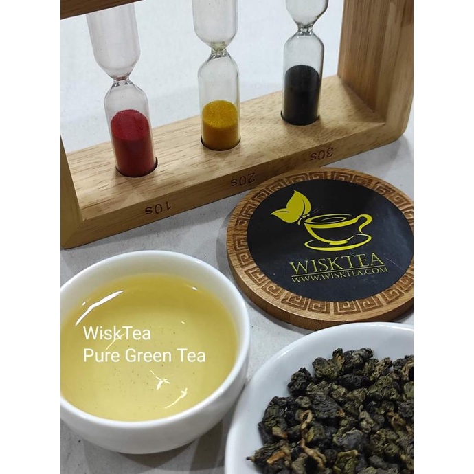 

WiskTea Indonesia Pure Green Tea, 100gr