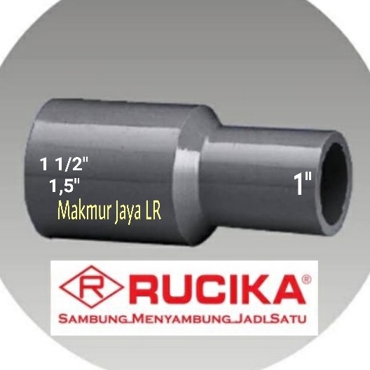 Jual Reducing Socket Pvc X Inch Aw Rucika Reducer Sok X