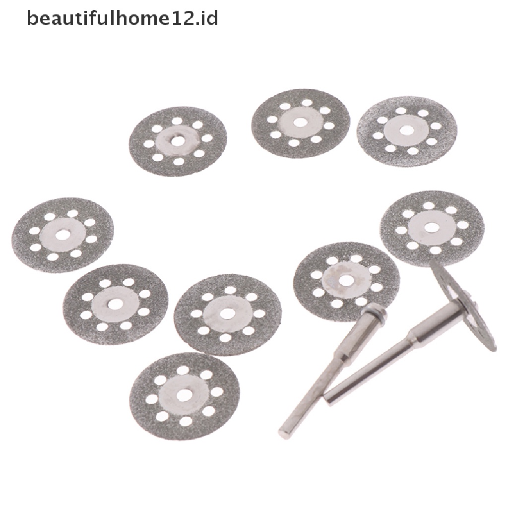 【beautifulhome12.id】 10PCS Diamond cutting wheel saw blades cut off discs set for rotary tool  .