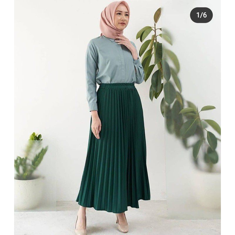 ROK PLISKET / PLISKET SKIRT  / HYGET SUPER / ROK REMPEL / ROK MUSLIM [ PART 1 ]