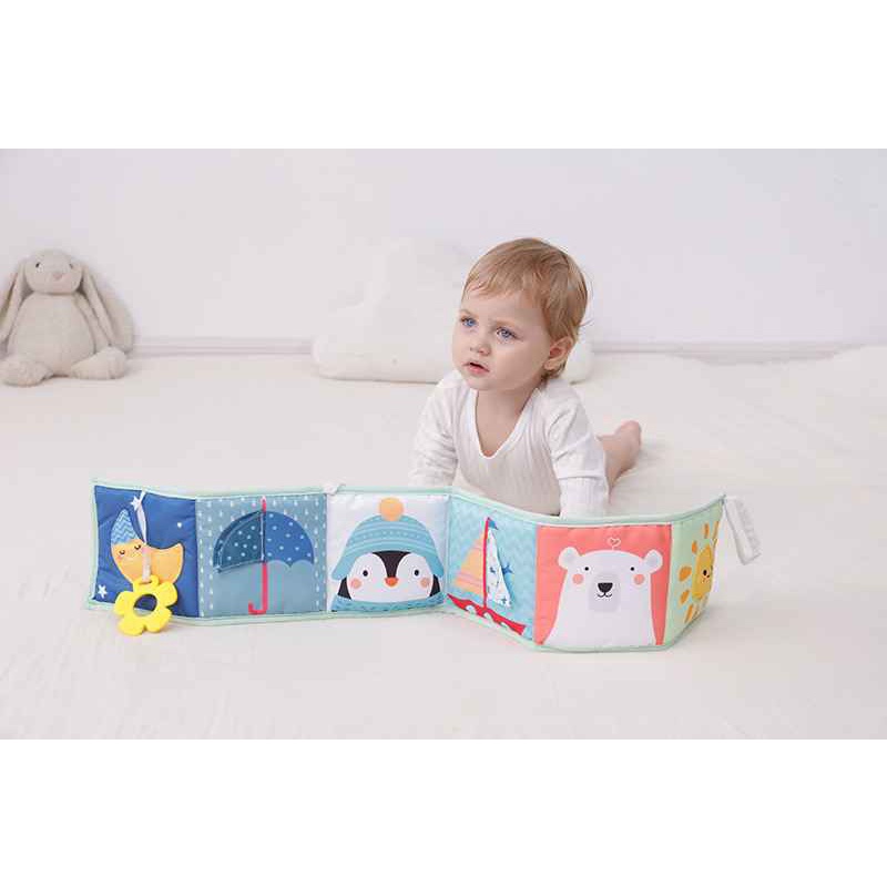 PINGUIN HANGING BED ACTIVITY | buku kain bayi | bumper baby box bayi