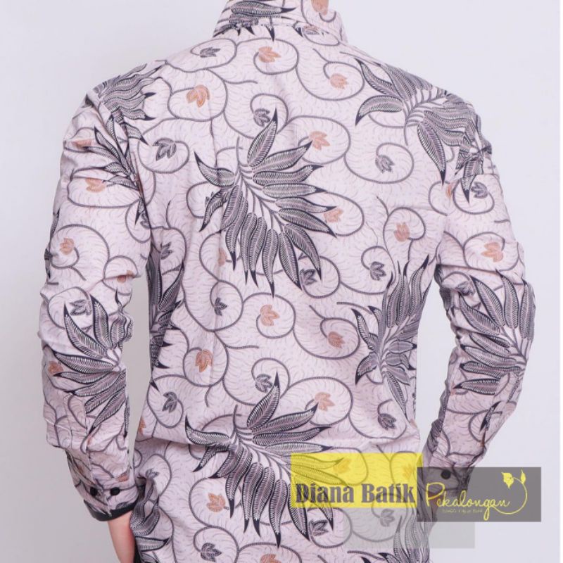 GROSIR Baju Batik Pria Gus Azmi Syubbanul Muslimin Hadroh Azzahir Santri muslim, Modern Lengan Panjang