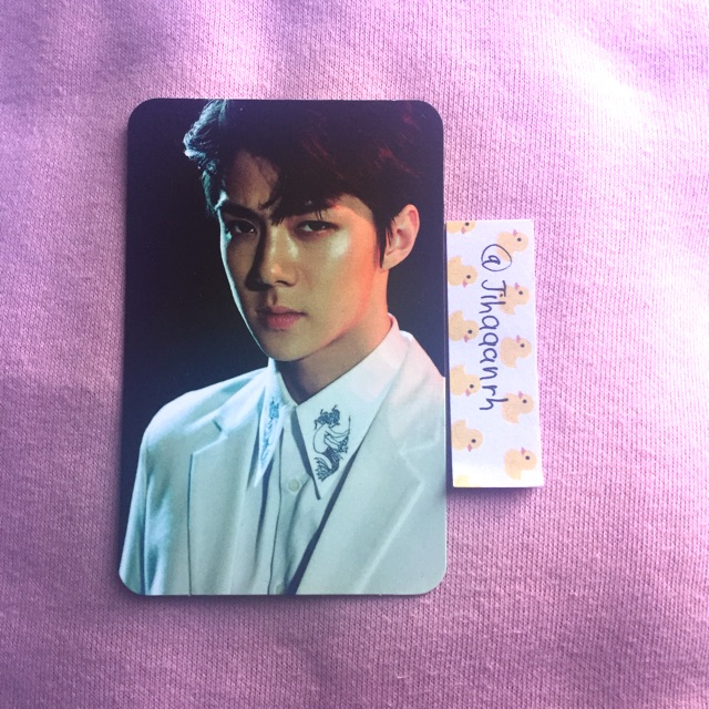 Sehun Exordium Photocard