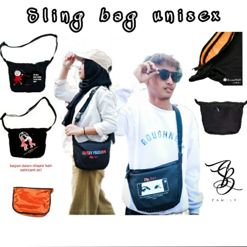 SLING BAG EFG/567 - TAS SELEMPANG PRIA TAS SELEMPANG WANITA