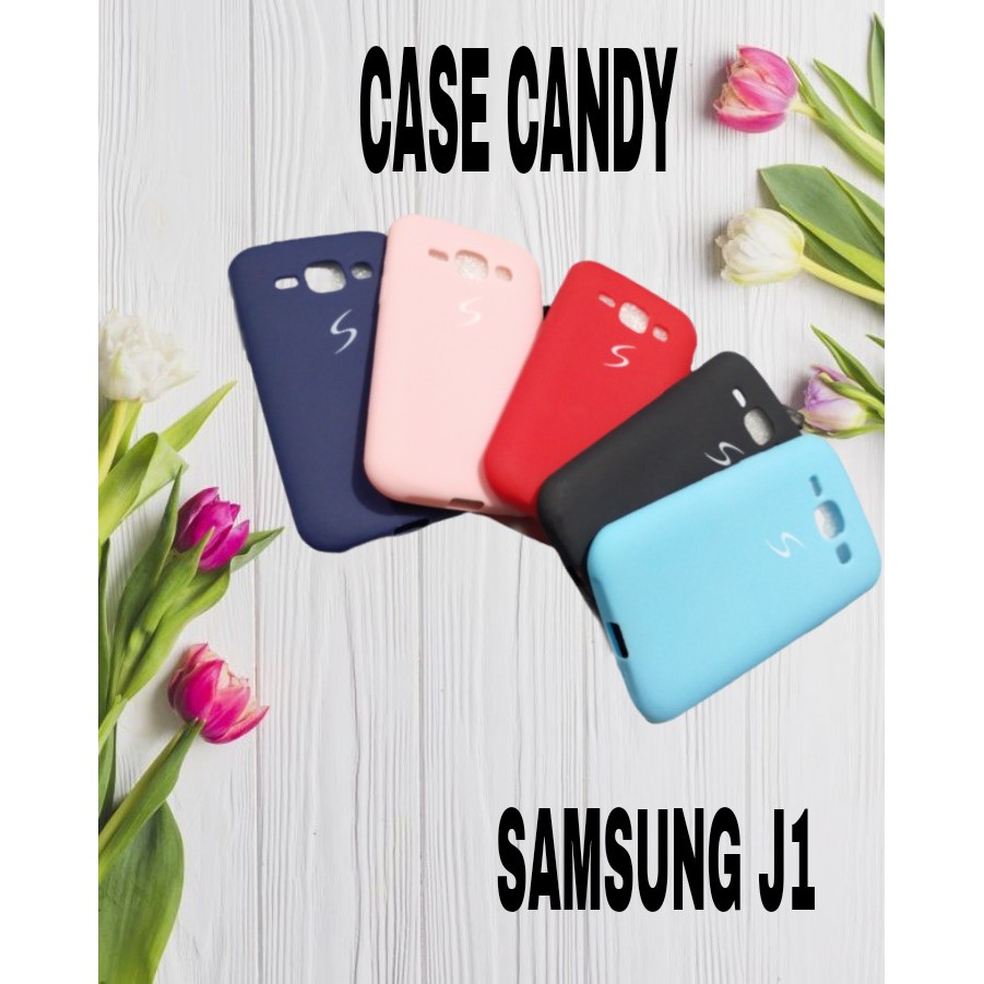 SAMSUNG J1 SOFTCASE CANDY MACARON