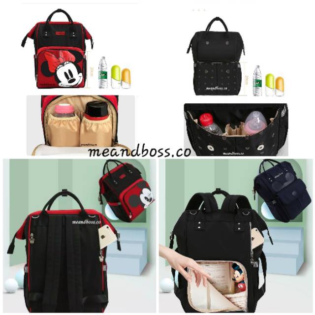 TAS4-Tas Diaper Bag Series Mocha All Varian