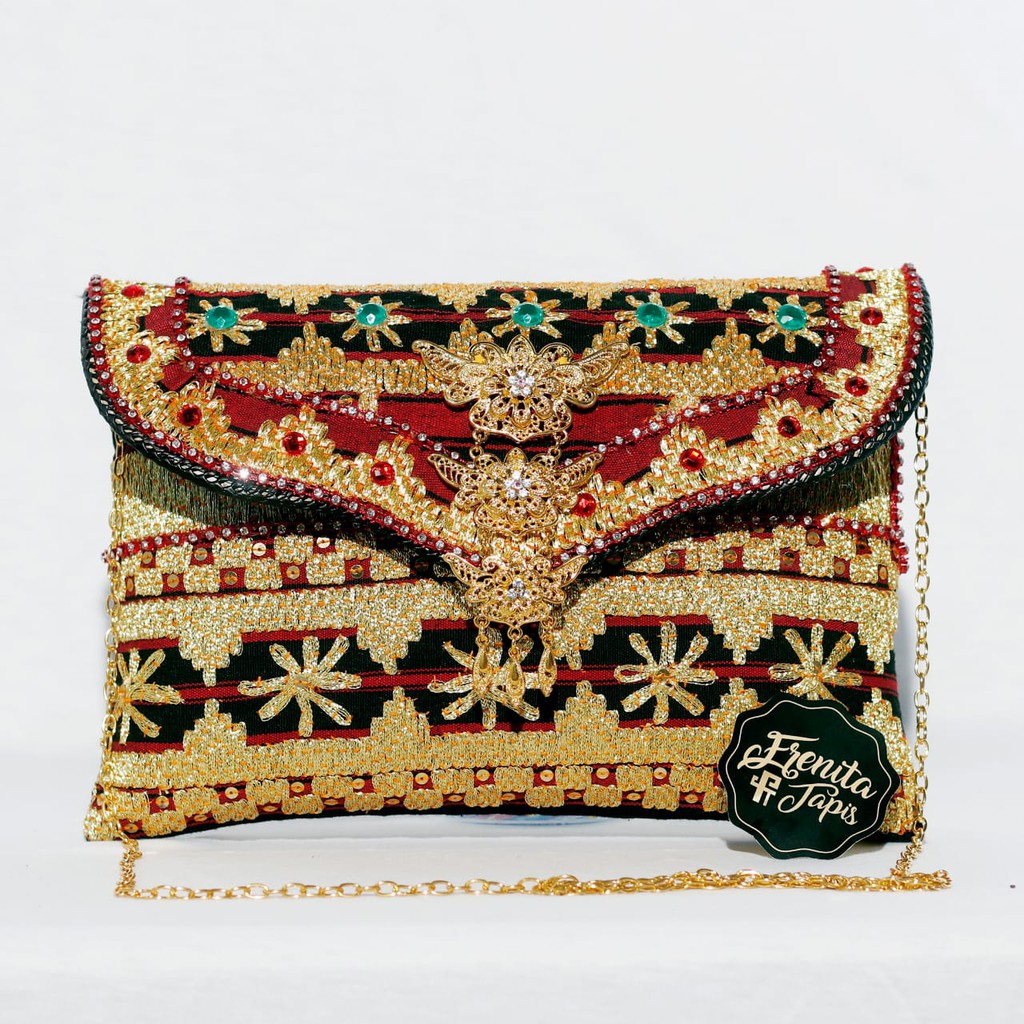 Clutch Tapis Motif Bintang