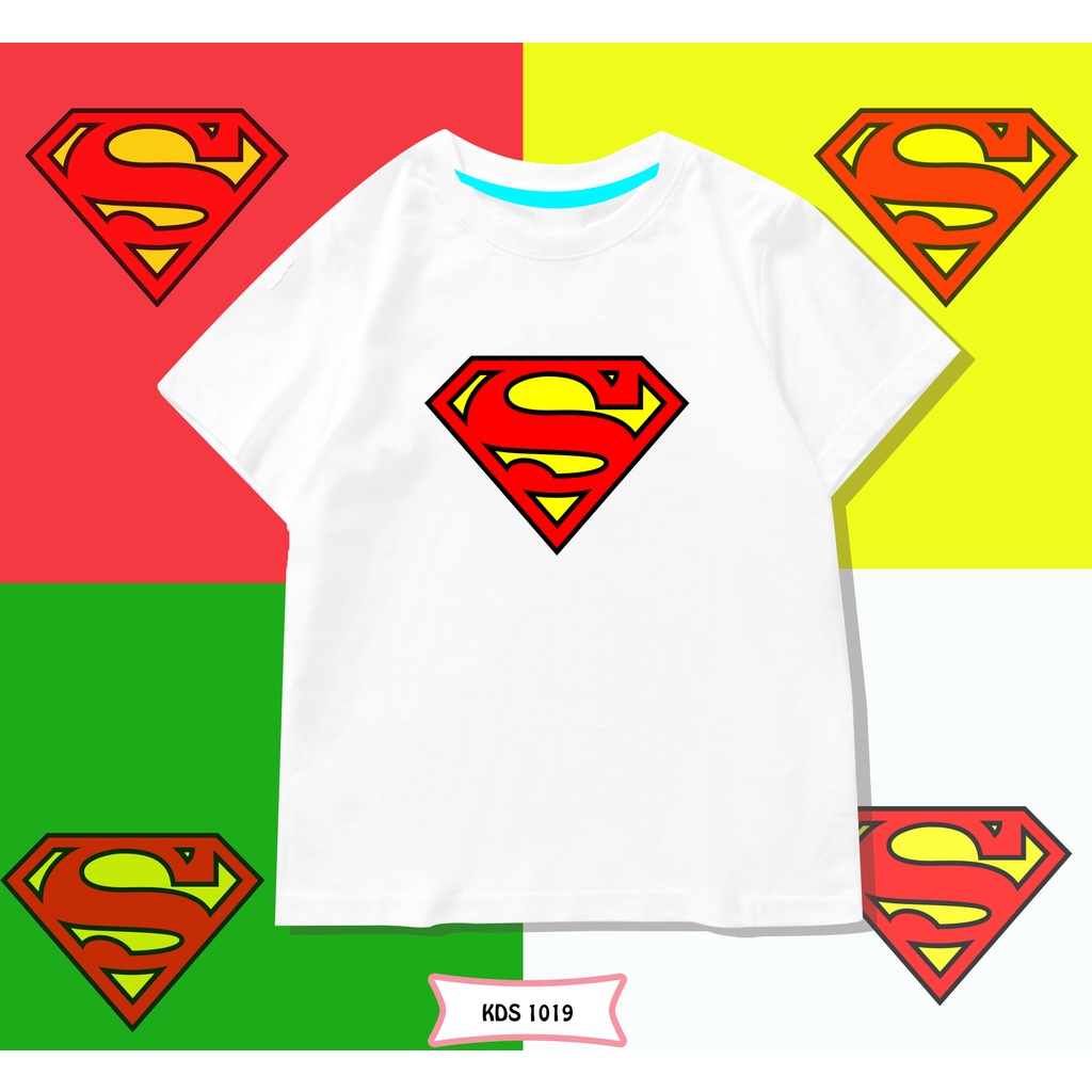 KAOS ANAK LAKI LAKI SUPERMAN/KAOS KATUN SUPERMAN ANAK ANAK