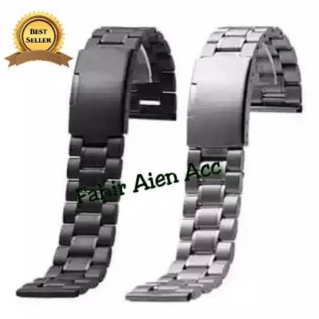 TALI JAM RANTAI STAINLESS STEEL STRAP 22MM 24MM 26MM 28MM