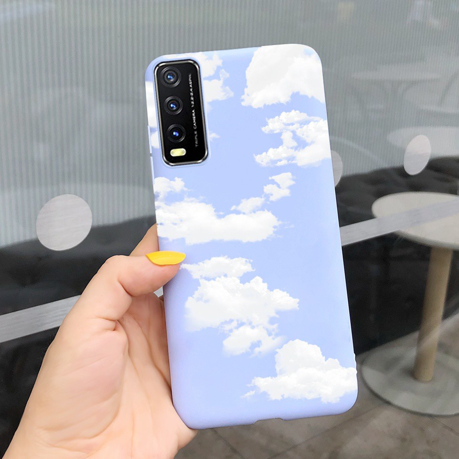 Soft Case Vivo Y20 Y20i Y30 Y50 Y30i Y11s Y12s Y20s 2021 2020 Casing Fashion Leopard Matte Cover Vivo 1938 1935 V2029 Case-TGzi1609