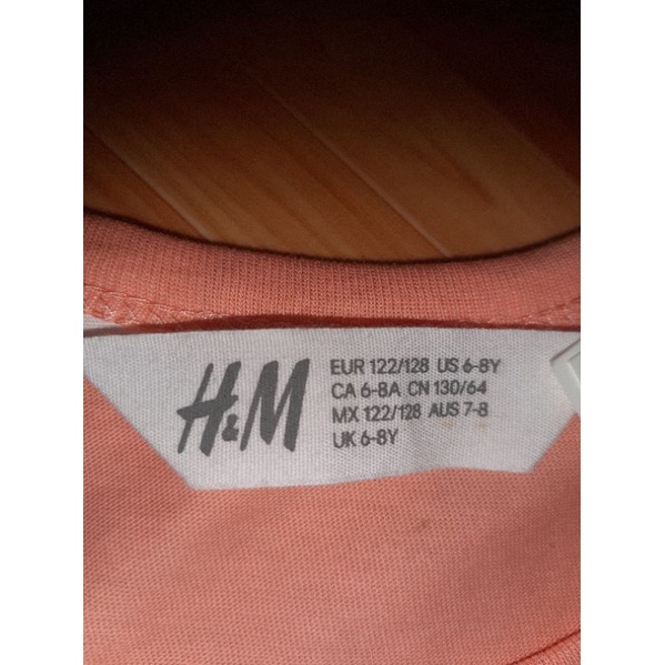 Singlet Anak H&amp;M Wave Rider Orange