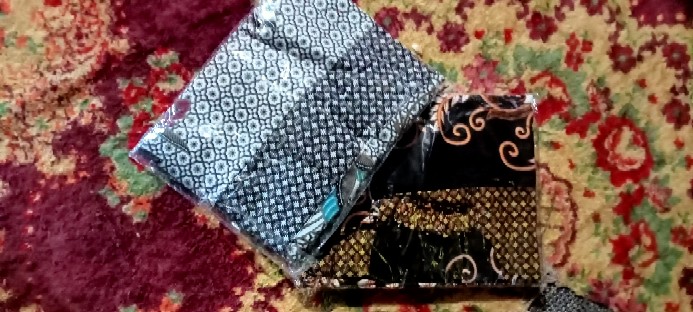 Gamis Batik Kombinasi Wanita Terbaru, Bermacam Warna Corak, All Size Dan Jumbo, Putra Mm