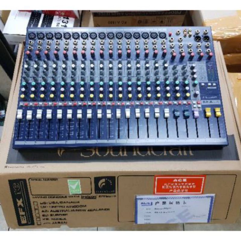 Mixer Soundcraft EFX 16  Effect Lexicon 16 Channel /EFX16