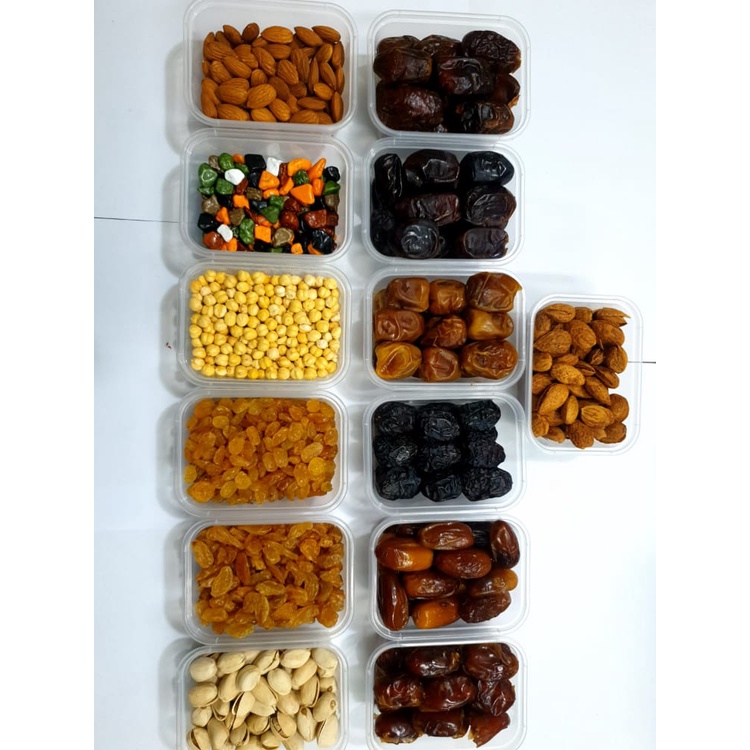 

paket murah kurma / kacang arab / pistacios / almond /kismis /dll..