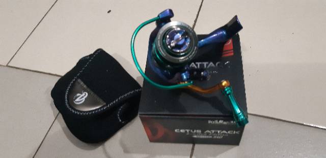 Reel devil craft cetus attack sw800