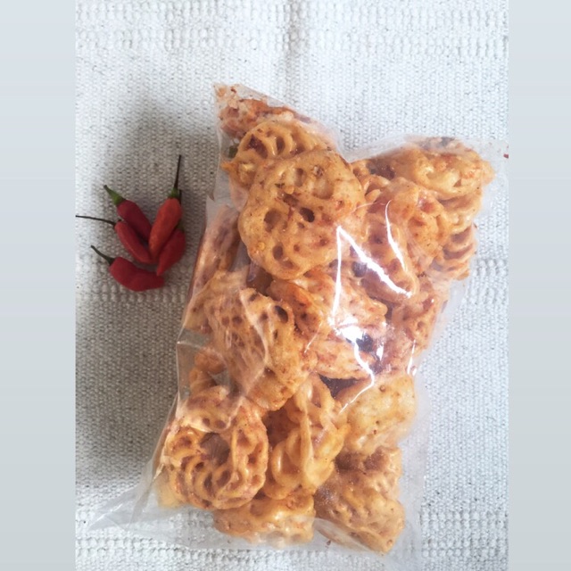 

Kerupuk Seblak Kering si Neng Buleud (200gr)