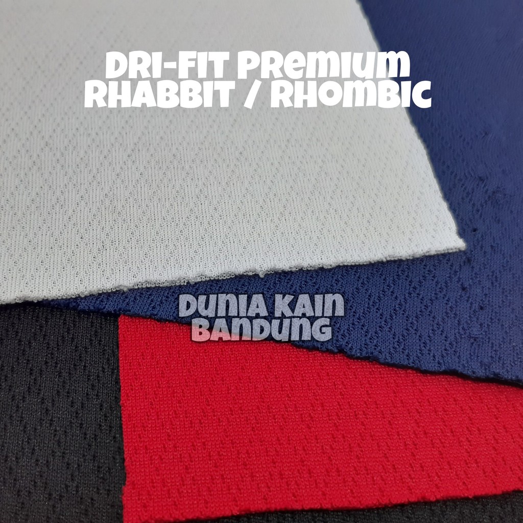 Bahan Kain Drifit Rhabit Dryfit
