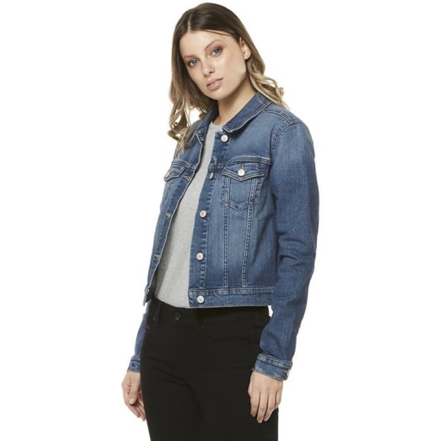 Riders by Lee Denim Jacket Marley Blue Original Jaket jeans Wanita