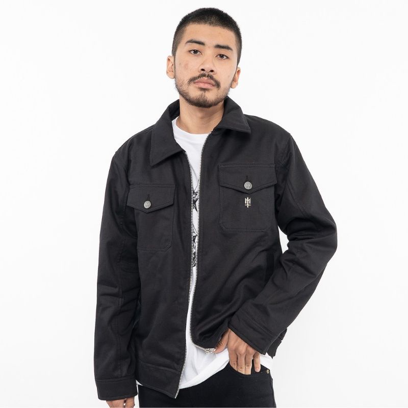 Jaket trucker Maternal Vlum