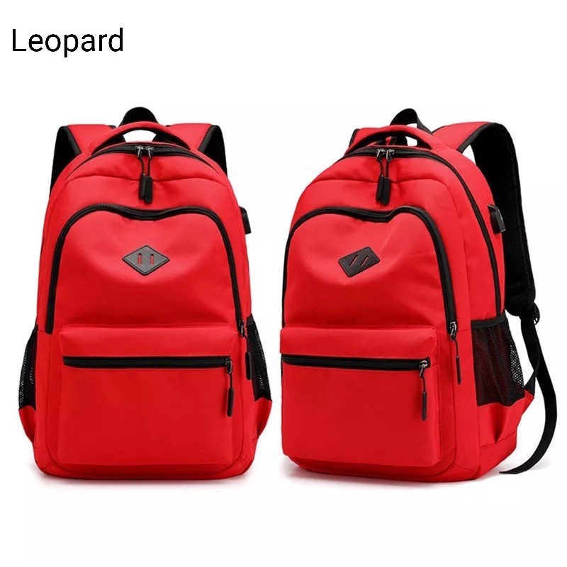 TERBARU // Polos Oval - Tas Ransel sekolah remaja laki-laki perempuan fashion Stylish