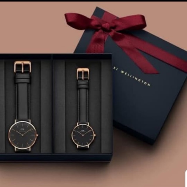 Daniel Wellington Classic Sheffield Black Couple