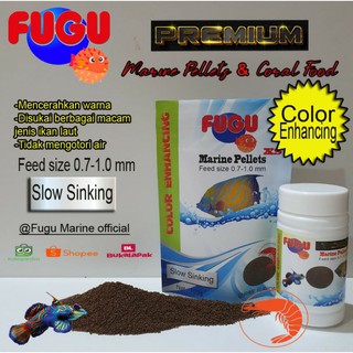 Jual Pellet Ikan Hias Laut Fugu Marine Xs Shrimp Slow Sinking Gr Shopee Indonesia