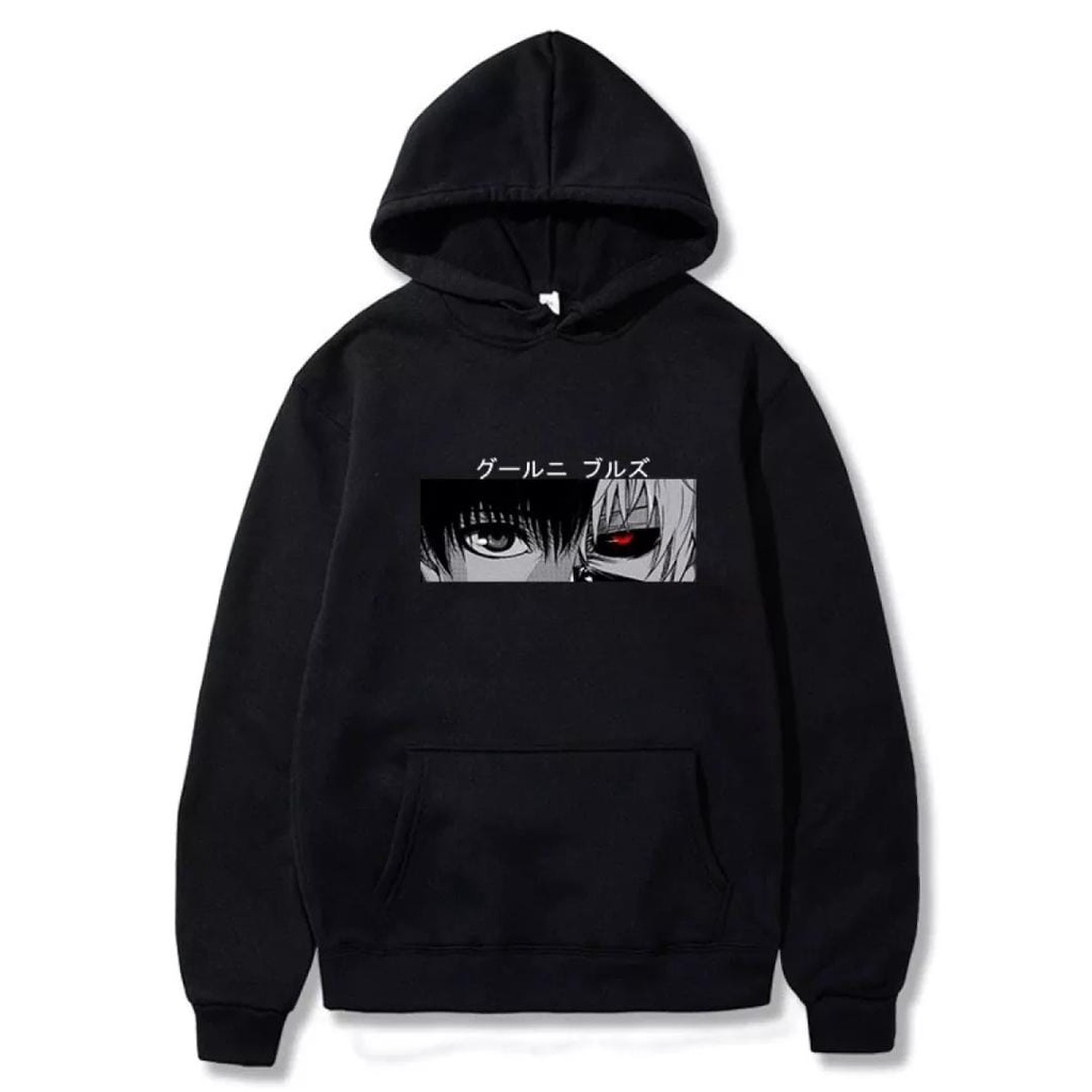 Jaket Hoodie ANIME Hoodie Tokyo Ghoul Hoodie ANIME Tokyo Hoodie Pria/Wanita Terlaris Paling di cari 