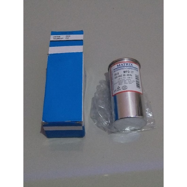 Capacitor outdor AC MATRIX 20MFD