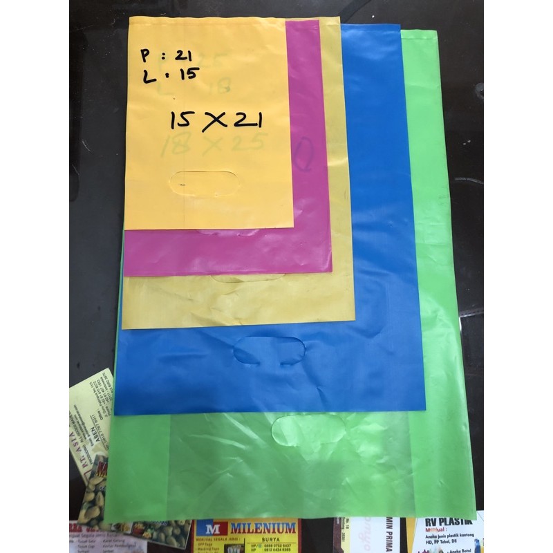 SHOPPING BAG HD PER ONS/ plastik olshop/ plastik shopping / online shop