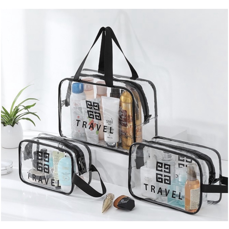 Tas Travel Organizer Penyimpanan Serbaguna Tas Sabun Peralatan Mandi Waterproof Pouch Make Up Kosmetik Washbag Toiletry