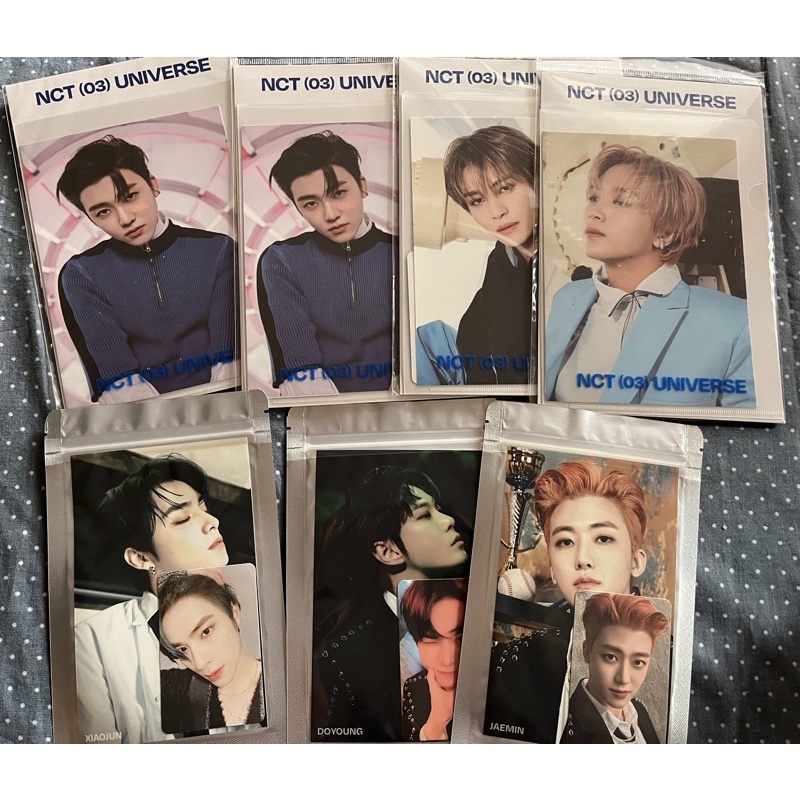 POSTCARD HOLO PC SET 4x6 PHOTOSET PHOTOCARD SET NCT UNIVERSE YANGYANG XIAOJUN HAECHAN JAEMIN DOYOUNG
