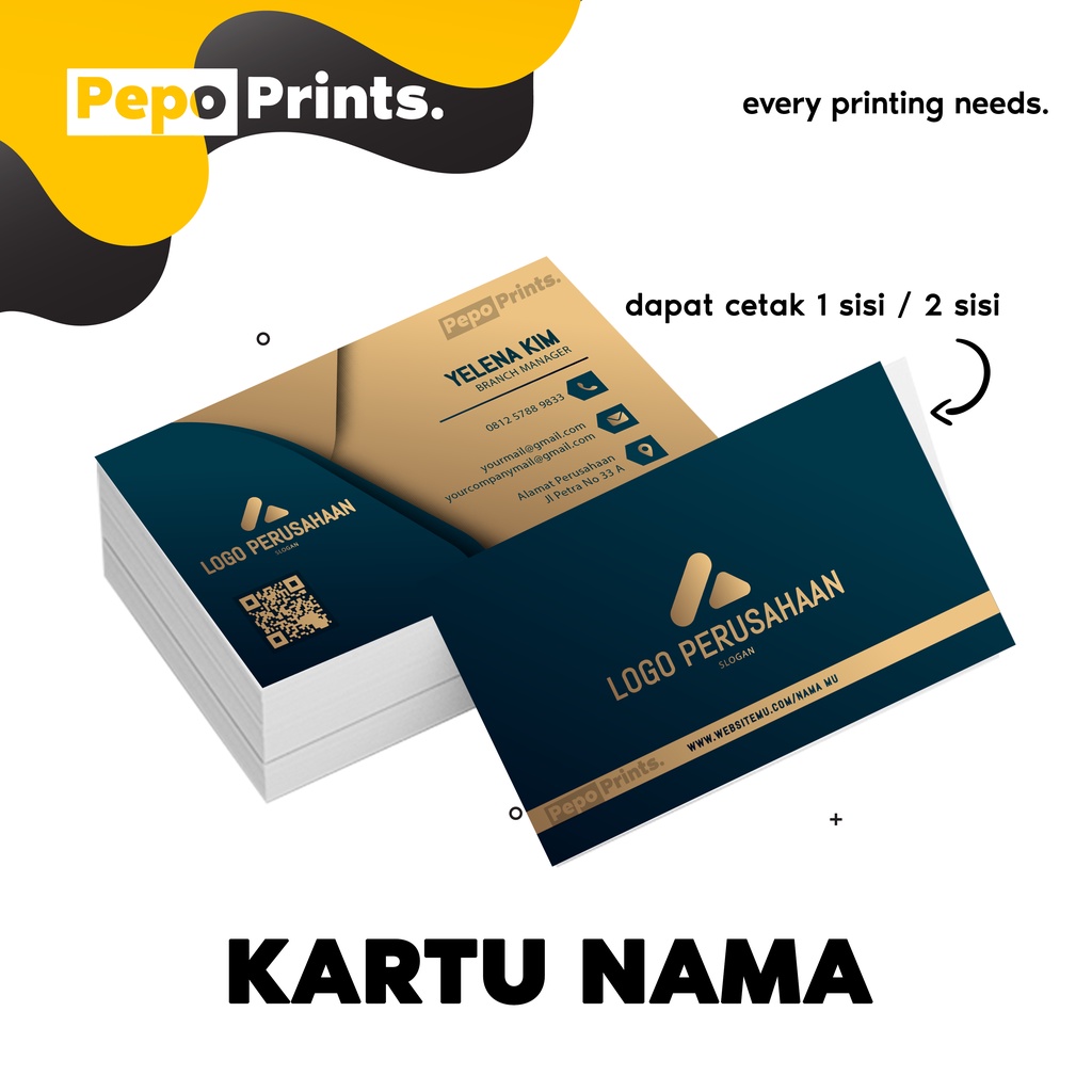 

Pepo - Kartu Nama / Name card / Business Card / Loyalty Card