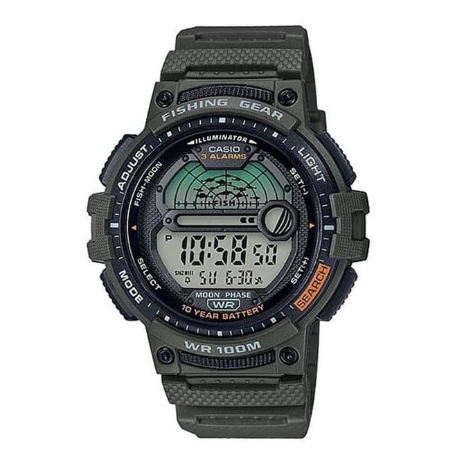 Casio Digital WS-1200H-3A / WS1200H-3A Digital Men Original & Garansi