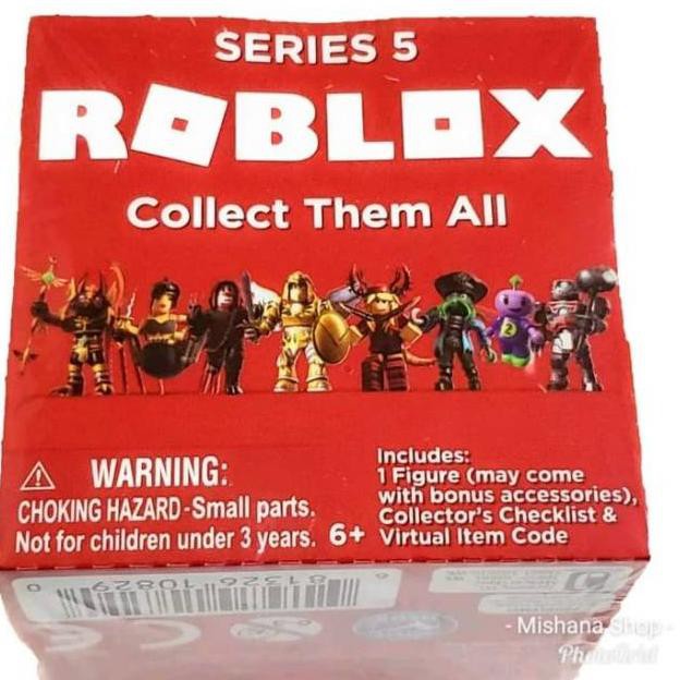 Baru Roblox Action Figure Surprise Mystery Box Gold Blind - new sealed roblox series 1 2 4 6 blind mystery figure box 10 95