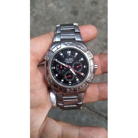 jam tangan Alba multifungsi second bekas  original