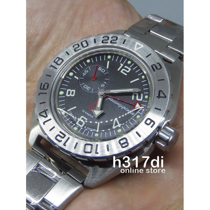 Vostok Komandirskie 650539 AM PM Diver