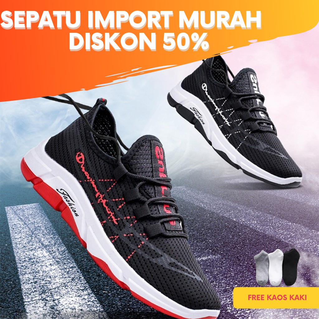 Running AR-07 Sepatu Import PRIA WANITA Termurah !!!