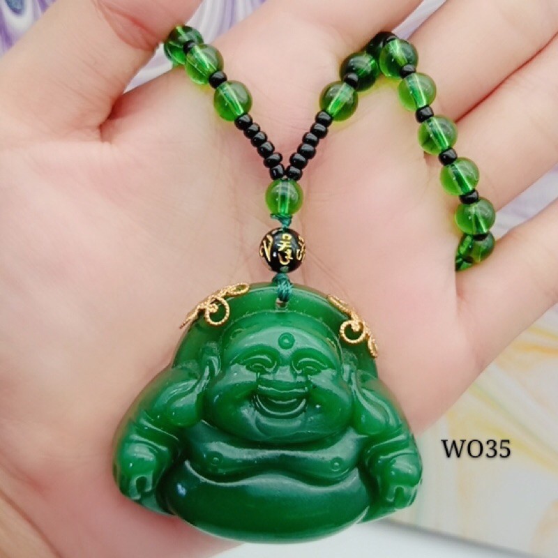 Kalung giok buddha impor tercantik