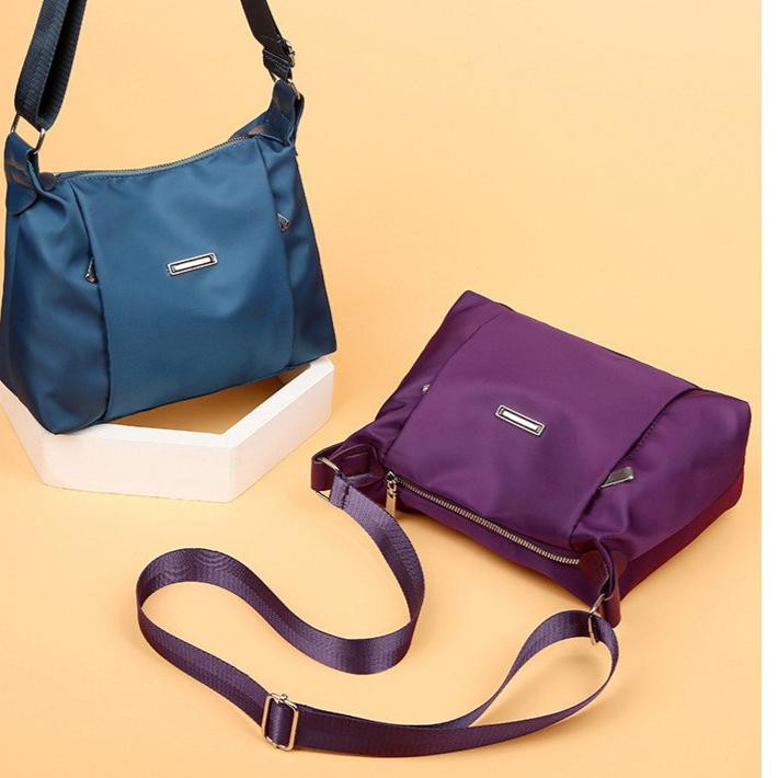 TAS SELEMPANG WANITA ANTI AIR URSULA SLING BAG PUM IMPORT KOREA  FASHION CEWEK BATAM KERJA X2H4