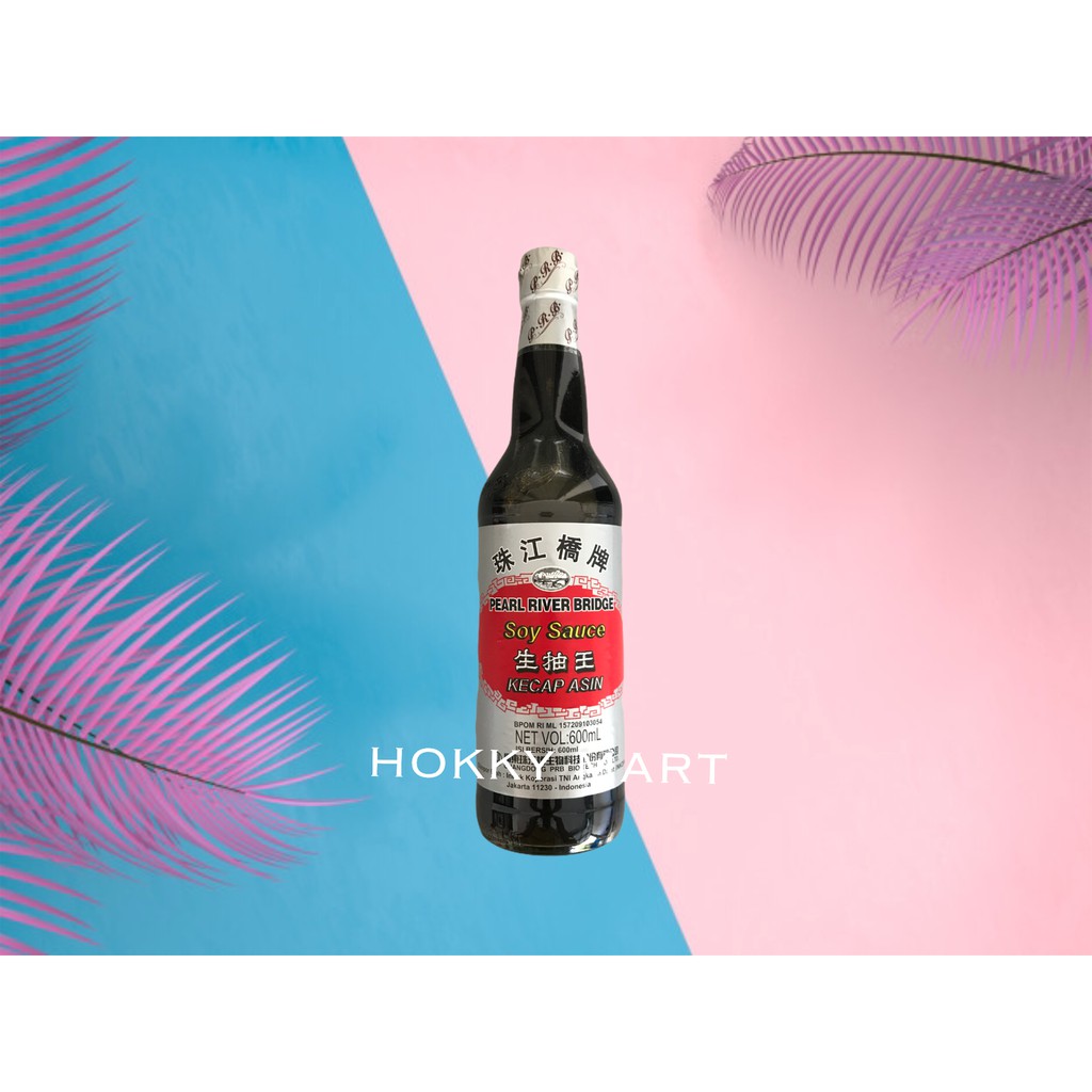 

Pearl River Bridge soy sauce 600ml / kecap asin / kecap asin import