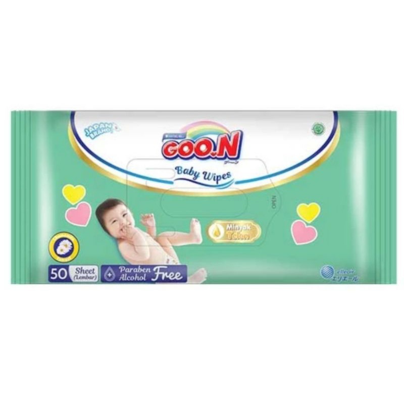 Goon baby wipes powdery parfume