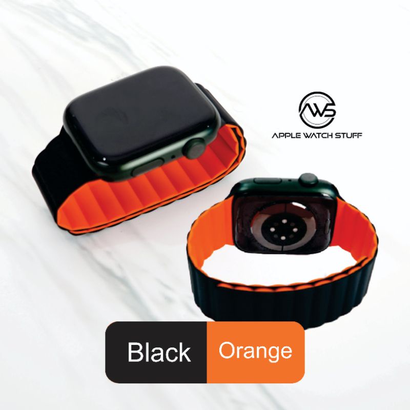 Mutural Molan Series Magnetic Silicone Band Adjustable for Apple Watch