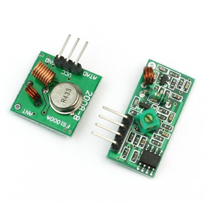 HQ wireless reciever &amp; transmitter module 433 / 315MHZ 5v