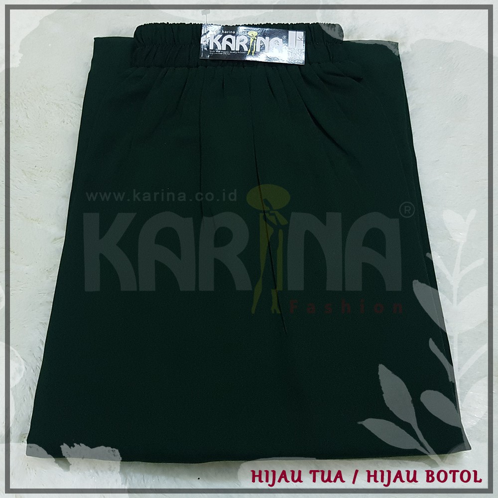 Rok Kerja Panjang Wolfis Wolvis Wolpeach Polos Premium Grade A Full Karet Pinggang KaRINA TERMURAH