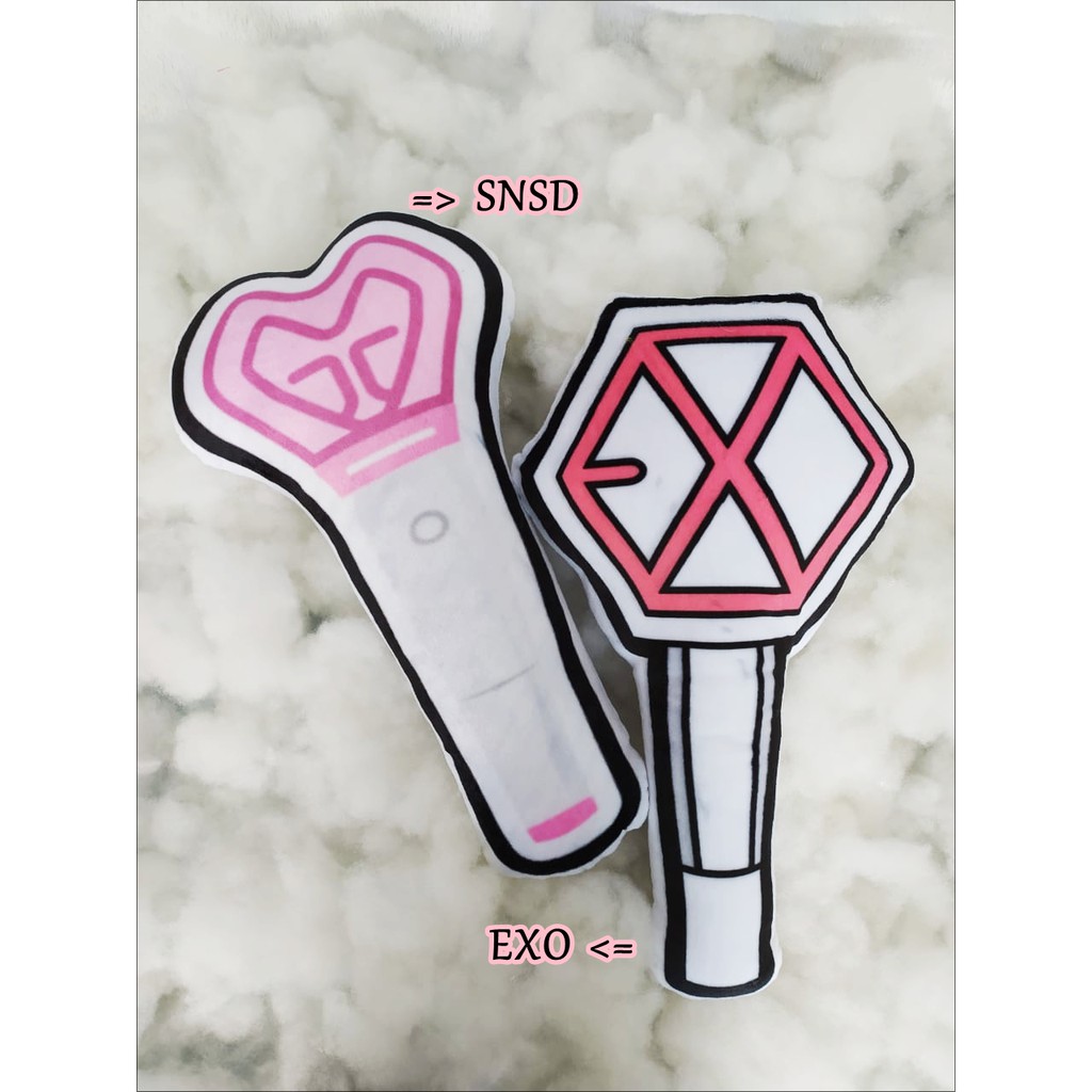 Bizzarpillow Bantal Lightstick Kpop Custom BZ196